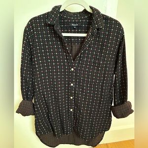 Madewell button up flannel